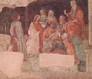 A Young Man Is Greeted by the Liberal Arts (mk05) Alessandro Filipepe called botticelli
